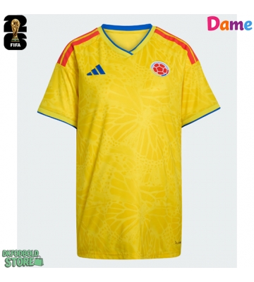 Colombia Replika Hjemmebanetrøje Dame VM 2026 Kortærmet